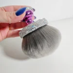 Brocha Para Polvo Uñas/Maquillaje Mango Brillantes