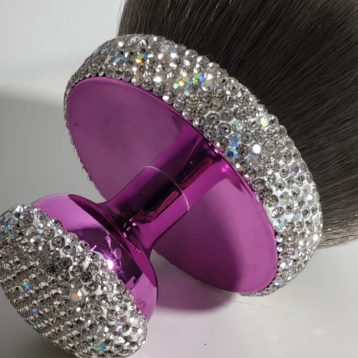 Brocha Para Polvo Uñas/Maquillaje Mango Brillantes - Imagen 3