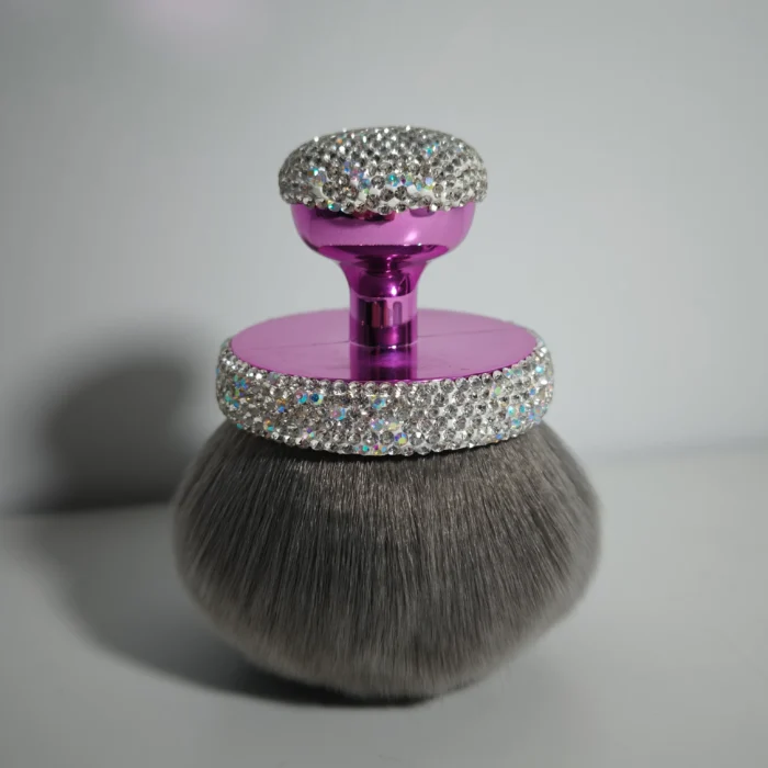 Brocha Para Polvo Uñas/Maquillaje Mango Brillantes - Imagen 5