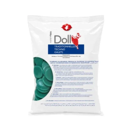 Cera Caliente Verde Clorofila 1000 gr Doll