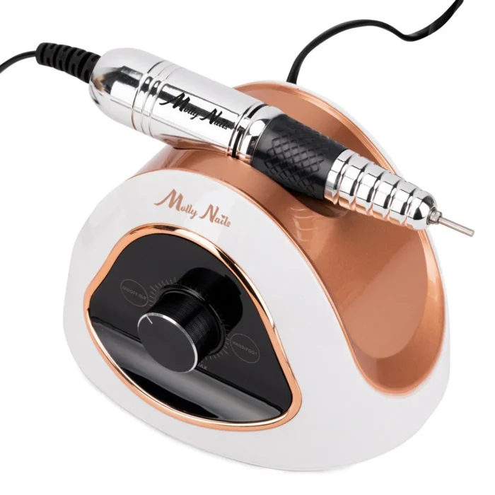 Torno Profesional Molly Nails M15 68W 45.000 RPM Blanco