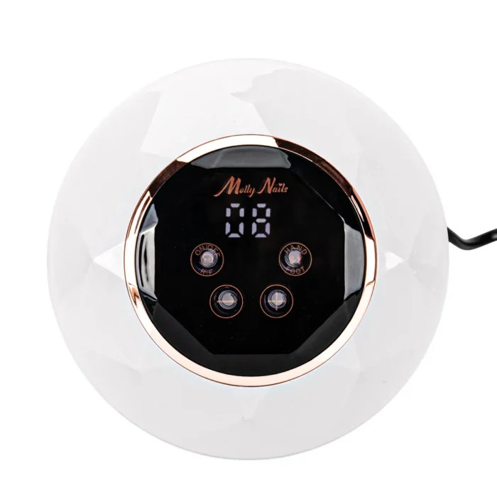 Torno Profesional Molly Nails M23 68W 50.000 RPM Blanco - Imagen 4