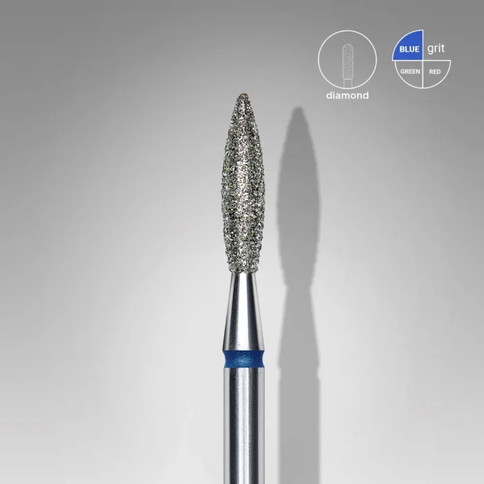 Staleks Fresa Diamante Llama Azul Expert 2,3 / 10 mm - Imagen 2