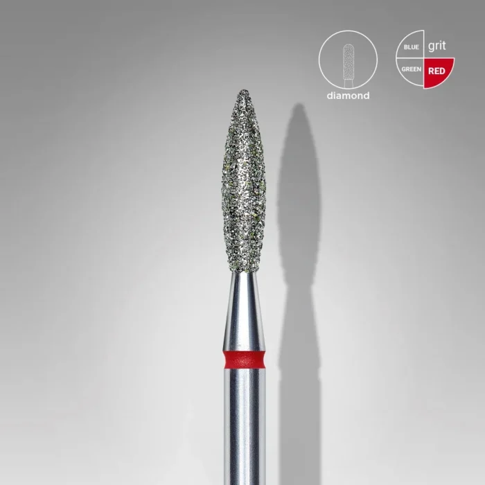Staleks Fresa Diamante Llama Roja Expert 2,3 / 10 mm